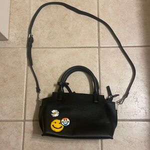 Campsite black purse